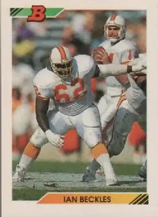 1992 Bowman #293 - Ian Beckles - Tampa Bay Buccaneers