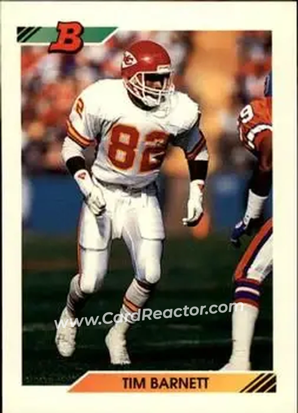 1992 Bowman #311 - Tim Barnett - Kansas City Chiefs - Front