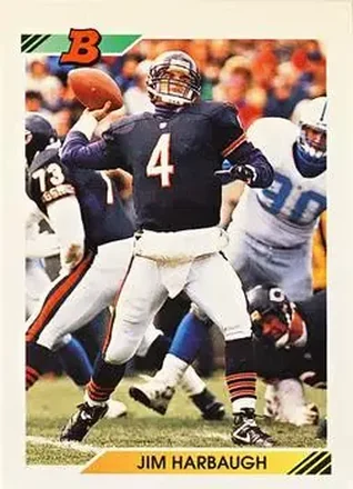 1992 Bowman #316 Jim Harbaugh