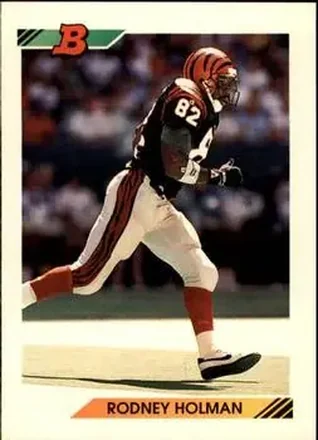 1992 Bowman #332 - Rodney Holman - Cincinnati Bengals