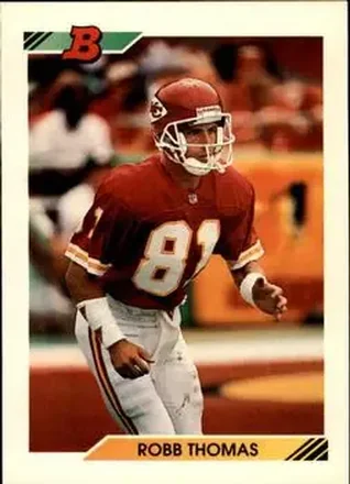 1992 Bowman #334 - Robb Thomas - Kansas City Chiefs