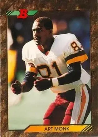 1992 Bowman #349 - Art Monk - Washington Redskins