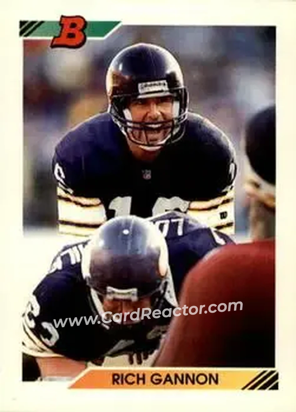 1992 Bowman #367 - Rich Gannon - Minnesota Vikings - Front