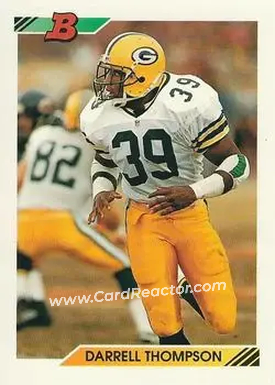 1992 Bowman #368 - Darrell Thompson - Green Bay Packers - Front