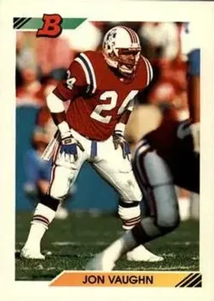 1992 Bowman #369 Jon Vaughn