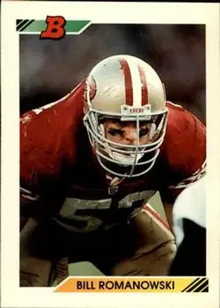 1992 Bowman #392 Bill Romanowski
