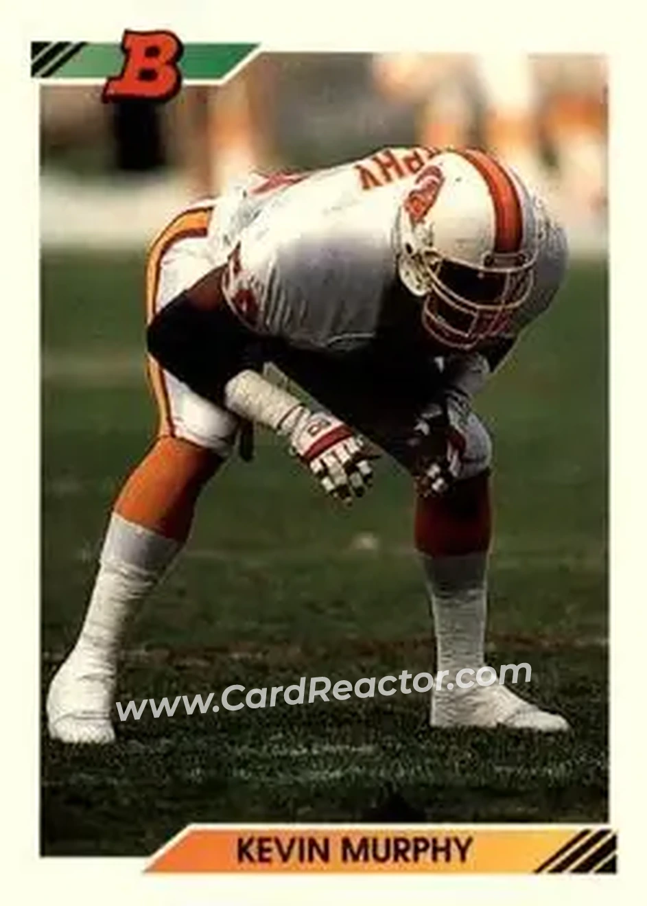 1992 Bowman #399 - Kevin Murphy - Tampa Bay Buccaneers - Front