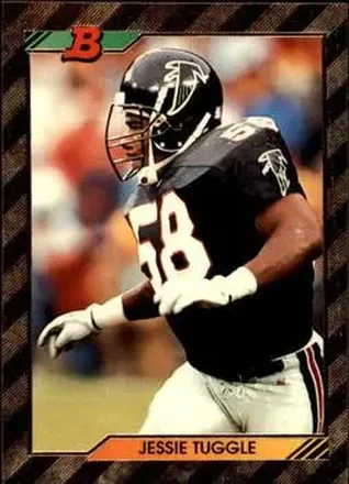 1992 Bowman #401 - Jessie Tuggle - Atlanta Falcons