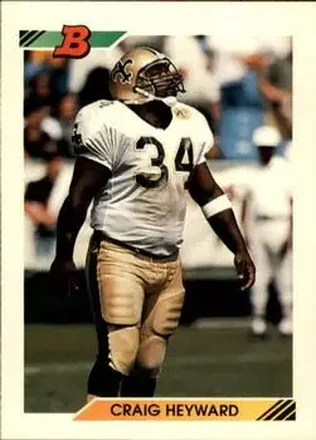 1992 Bowman #455 Craig Heyward