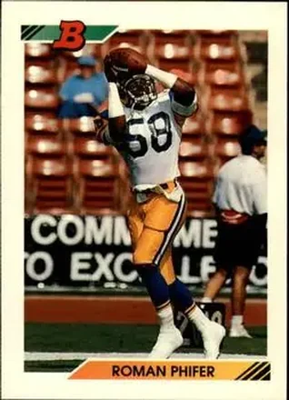 1992 Bowman #484 Roman Phifer
