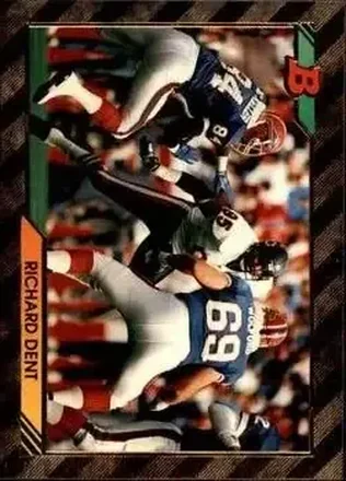 1992 Bowman #487 - Richard Dent - Chicago Bears