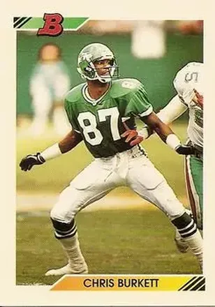 1992 Bowman #489 Chris Burkett