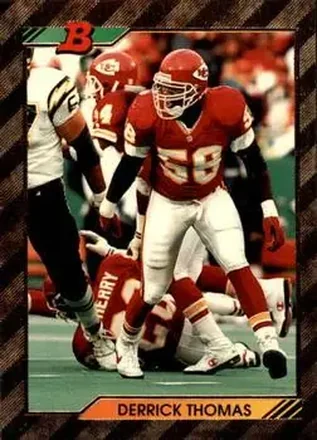 1992 Bowman #494 - Derrick Thomas - Kansas City Chiefs