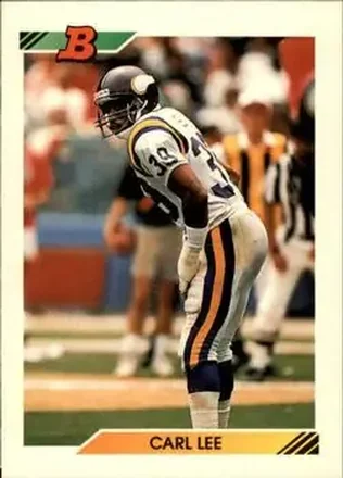 1992 Bowman #491 Carl Lee