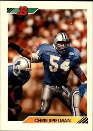 1992 Bowman #532 Chris Spielman