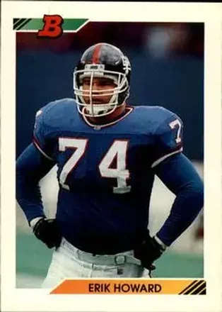 1992 Bowman #537 Erik Howard