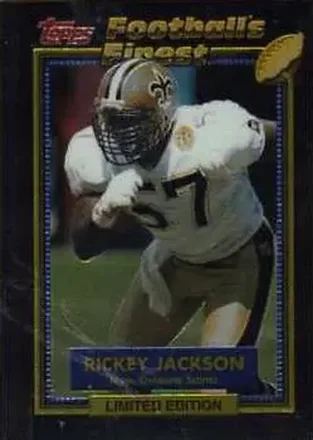 1992 Finest #12 - Rickey Jackson - New Orleans Saints