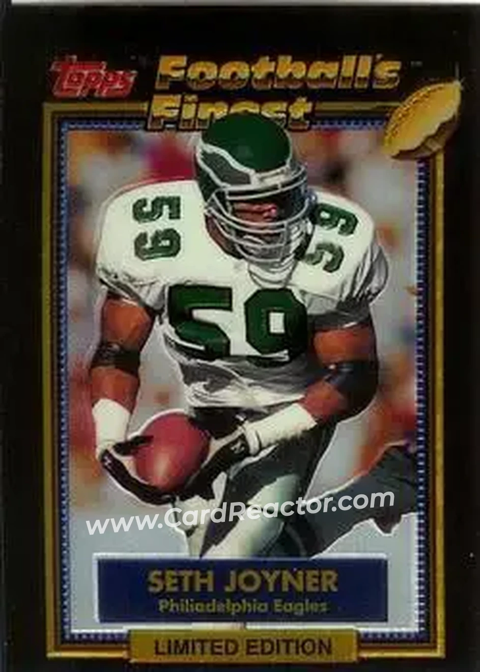 1992 Finest #13 - Seth Joyner - Philadelphia Eagles