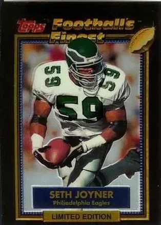 1992 Finest #13 - Seth Joyner - Philadelphia Eagles