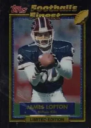 1992 Finest #14 - James Lofton - Buffalo Bills