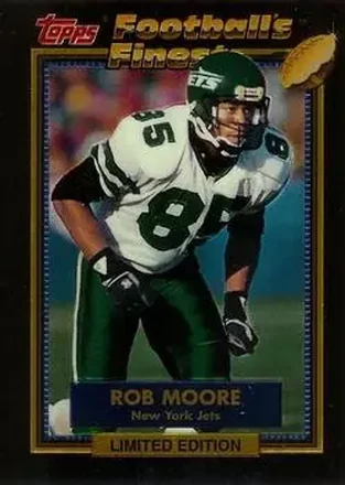 1992 Finest #20 - Rob Moore - New York Jets