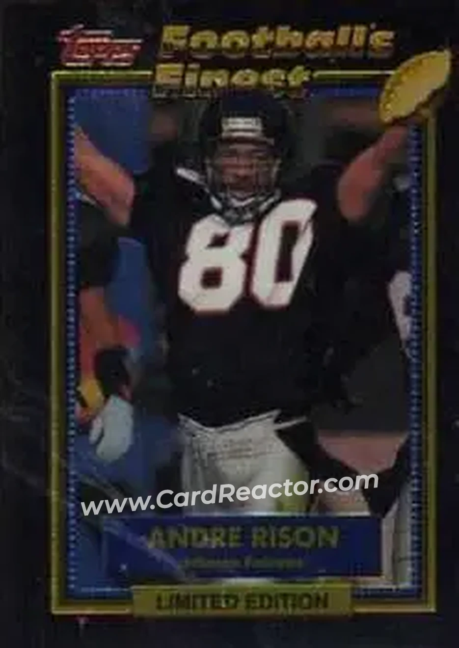 1992 Finest #23 - Andre Rison - Atlanta Falcons - Front