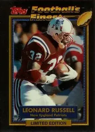 1992 Finest #24 Leonard Russell