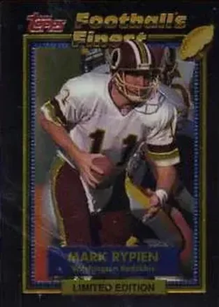 1992 Finest #25 - Mark Rypien - Washington Redskins