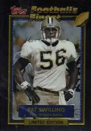 1992 Finest #28 - Pat Swilling - New Orleans Saints