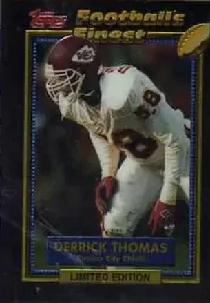 1992 Finest #30 - Derrick Thomas - Kansas City Chiefs