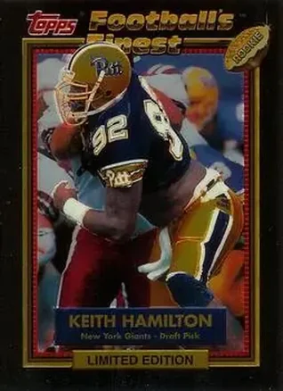 1992 Finest #36 Keith Hamilton