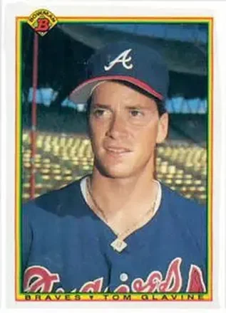 1990 Bowman #2 - Tom Glavine - Atlanta Braves