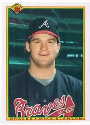 1990 Bowman #4 - Mike Stanton - Atlanta Braves