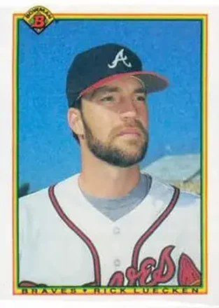 1990 Bowman #5 - Rick Luecken - Atlanta Braves