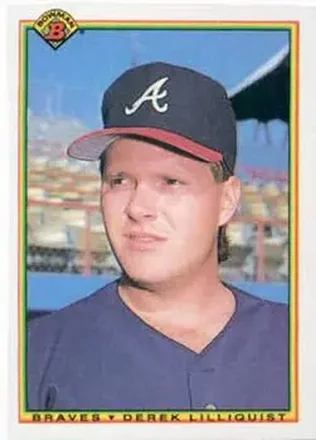 1990 Bowman #7 - Derek Lilliquist - Atlanta Braves