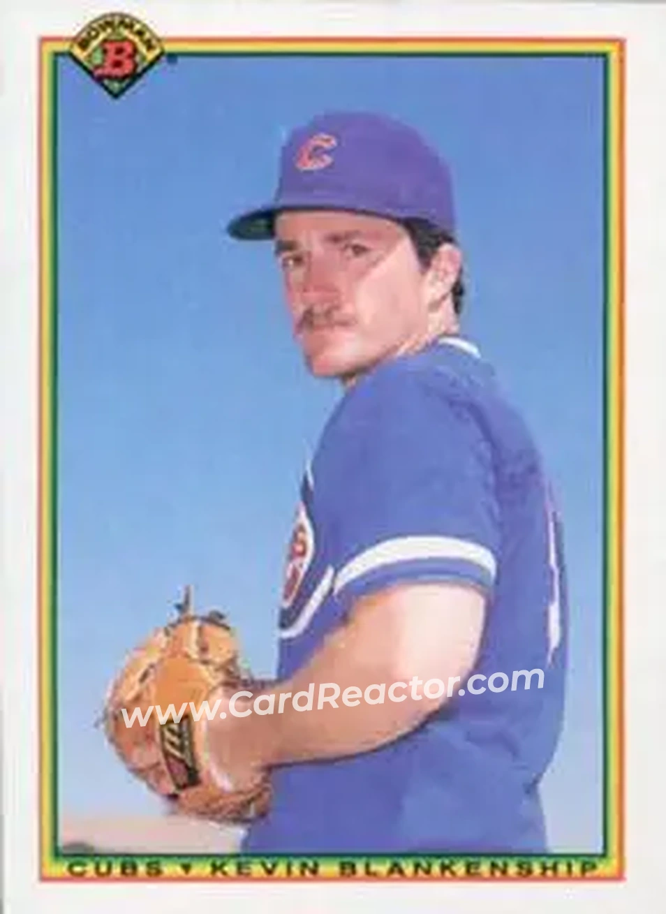 1990 Bowman #24 - Kevin Blankenship - Chicago Cubs - Front