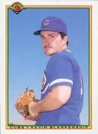 1990 Bowman #24 - Kevin Blankenship - Chicago Cubs