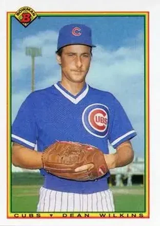 1990 Bowman #26 - Dean Wilkins - Chicago Cubs