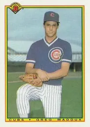 1990 Bowman #27 Greg Maddux