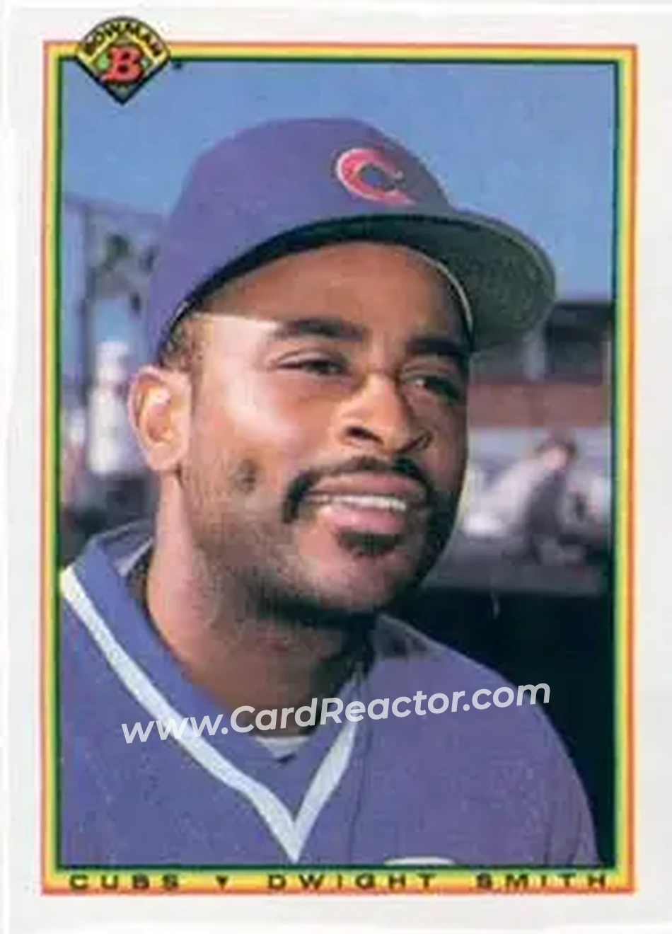 1990 Bowman #32 - Dwight Smith - Chicago Cubs - Front