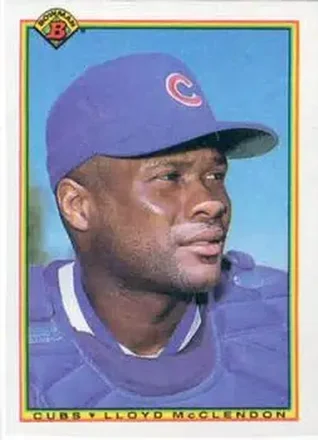 1990 Bowman #36 - Lloyd McClendon - Chicago Cubs