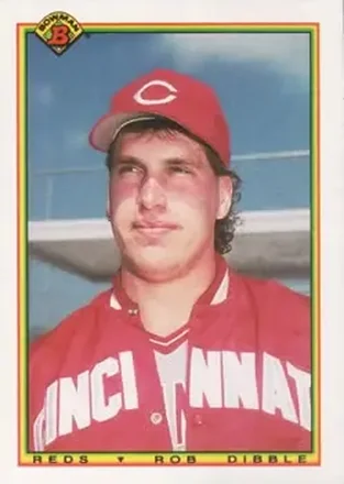1990 Bowman #42 Rob Dibble