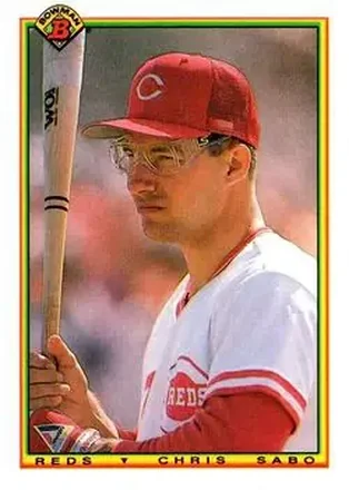 1990 Bowman #53 Chris Sabo