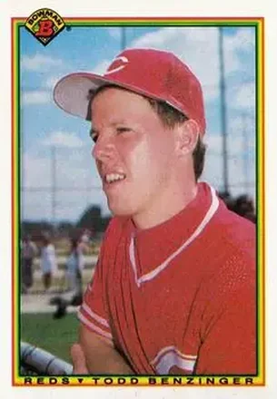 1990 Bowman #55 Todd Benzinger