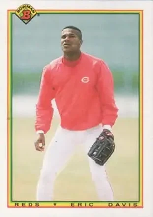 1990 Bowman #58 Eric Davis
