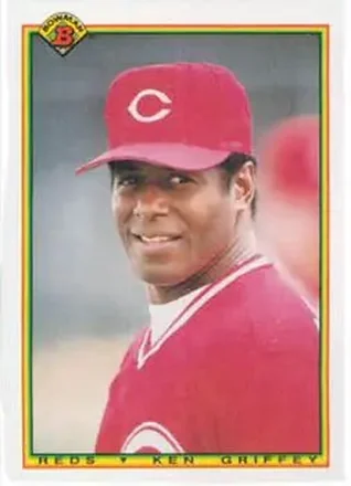 1990 Bowman #60 - Ken Griffey - Cincinnati Reds