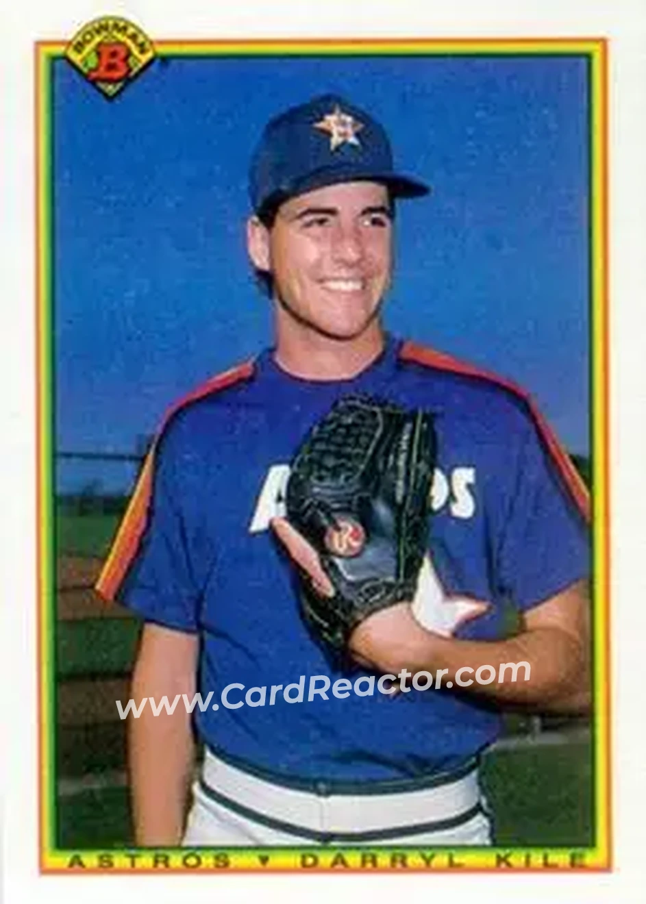 1990 Bowman #61 - Darryl Kile - Houston Astros - Front