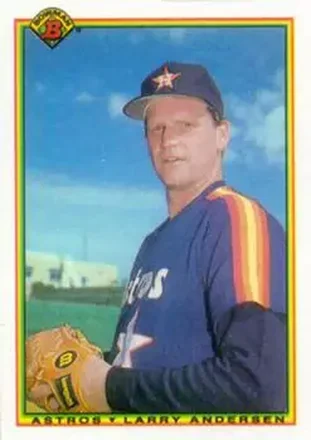 1990 Bowman #67 - Larry Andersen - Houston Astros 1990 Bowman #67 - Larry Andersen - Houston Astros