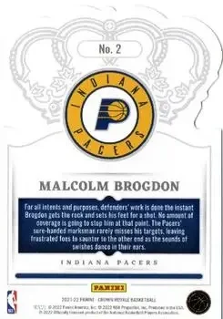 Back of Malcolm Brogdon