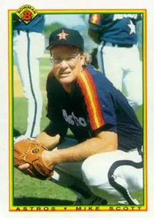 1990 Bowman #71 - Mike Scott - Houston Astros